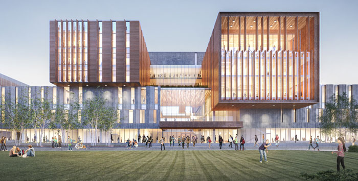 An image showing the design for University of Toronto Mississauga