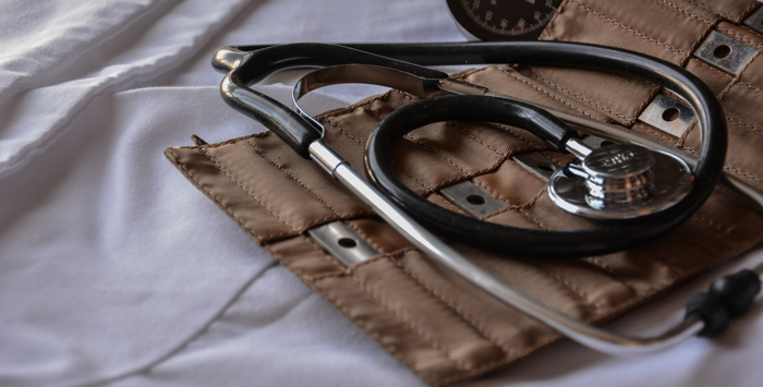 An image of a stethoscope